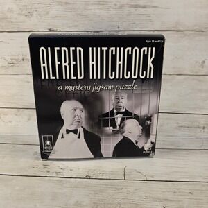 Alfred Hitchcock Mystery Jigsaw Puzzle Bepuzzled Classics 1000 Piece 33106